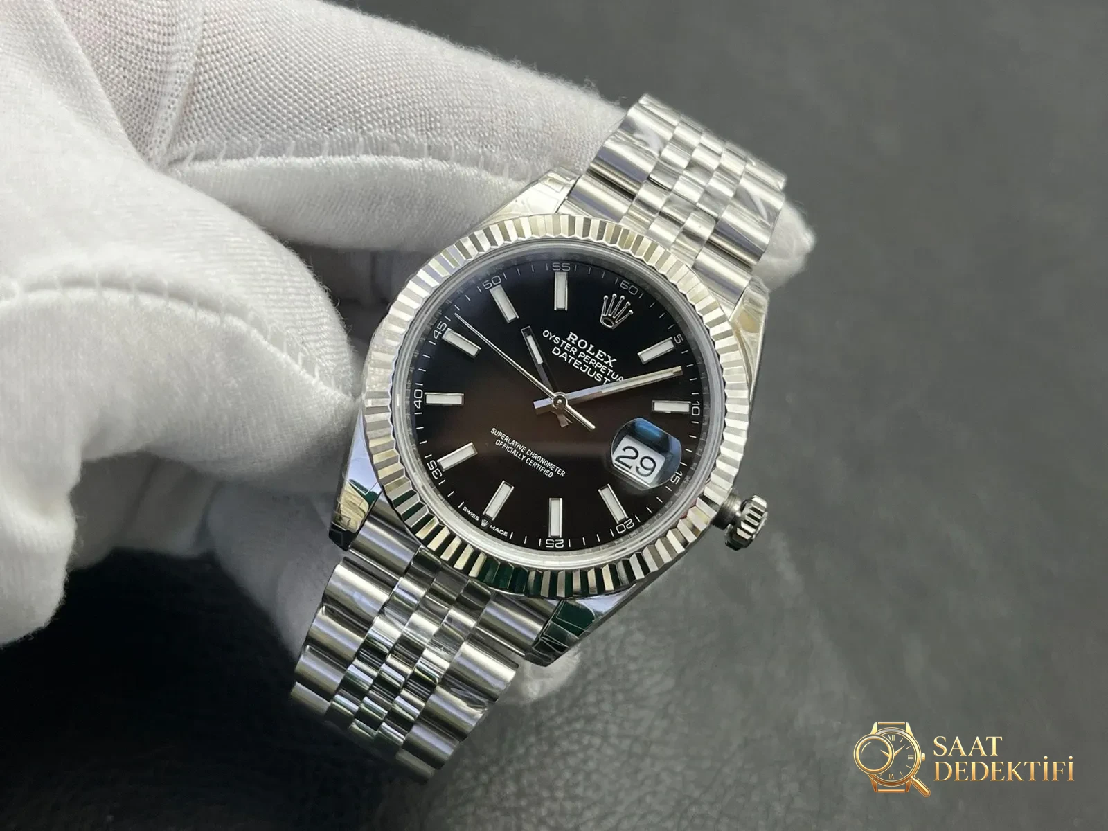 VS Factory 2025 mit meisterhafter Handwerkskunst: Replika-Uhr der Rolex Datejust 41 MM-Serie auf professionellem Niveau – General Angle und Collection Stance
