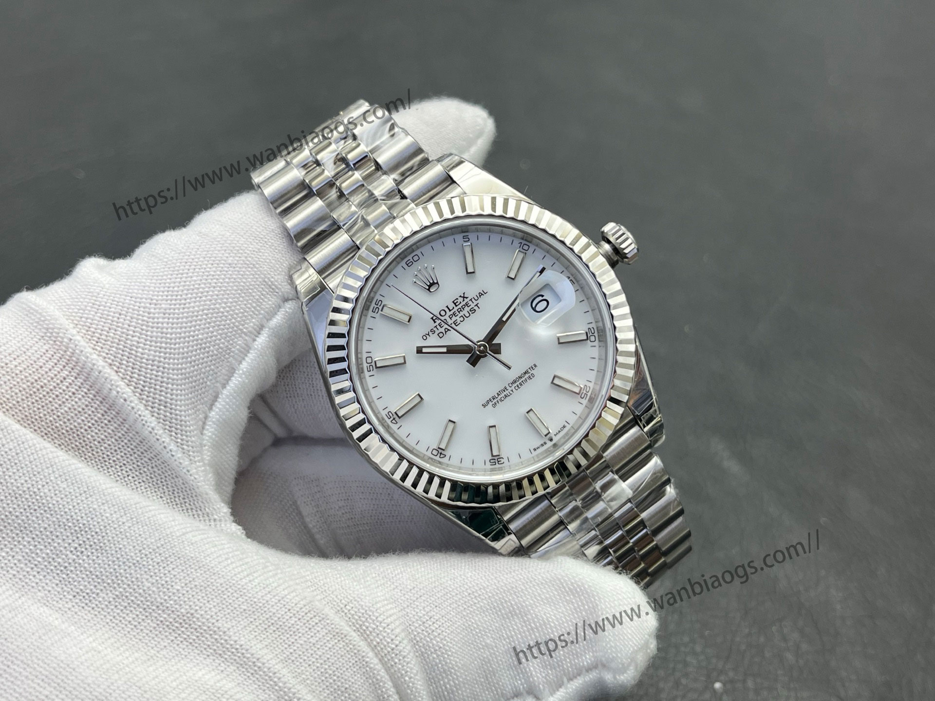 VS Factory 2025 usta işçiliğiyle: Rolex Datejust 41 MM serisi profesyonel seviye replika saat — 46. fotoğraf