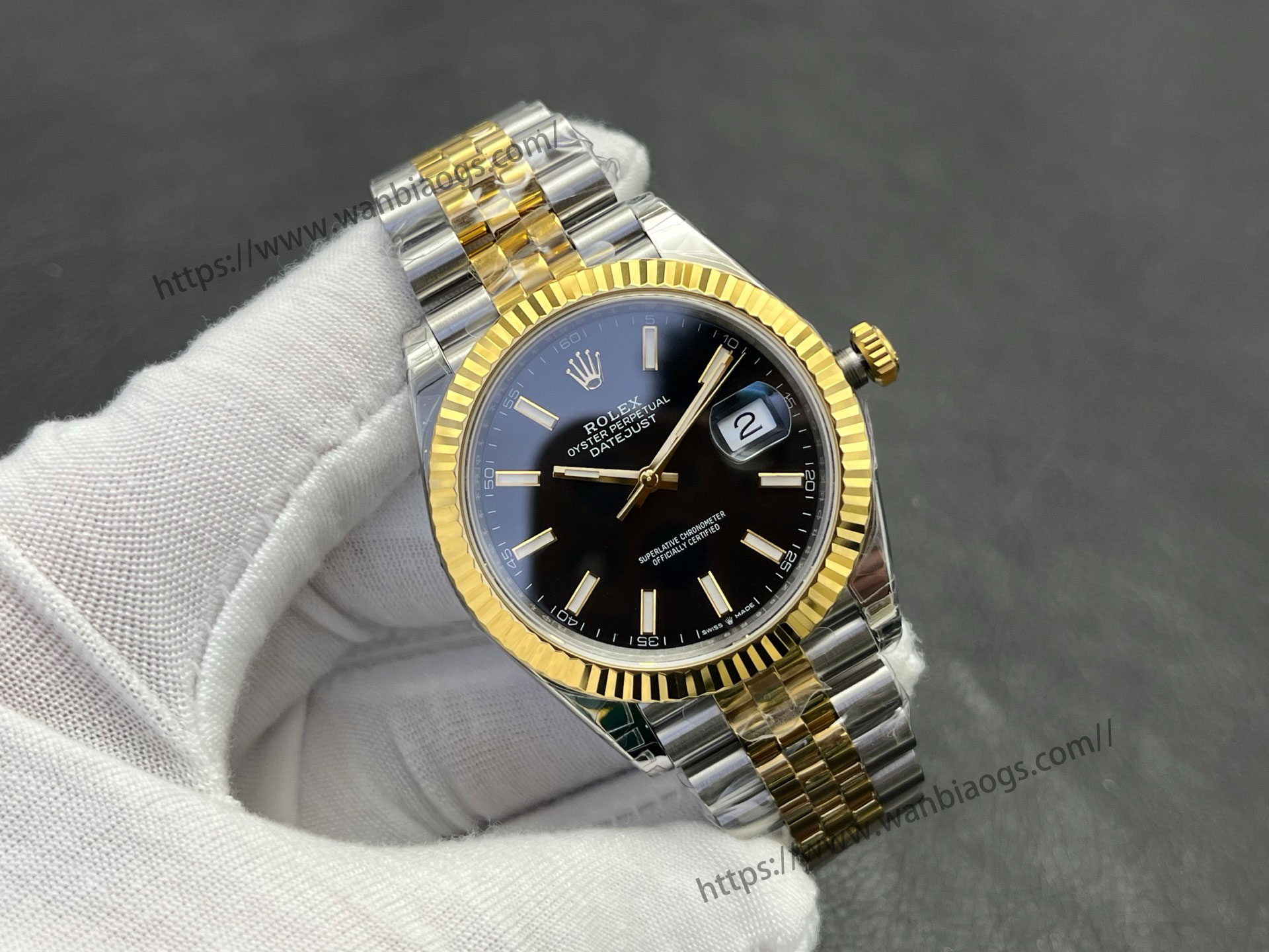 VS Factory 2025 usta işçiliğiyle: Rolex Datejust 41 MM serisi profesyonel seviye replika saat — 56. fotoğraf