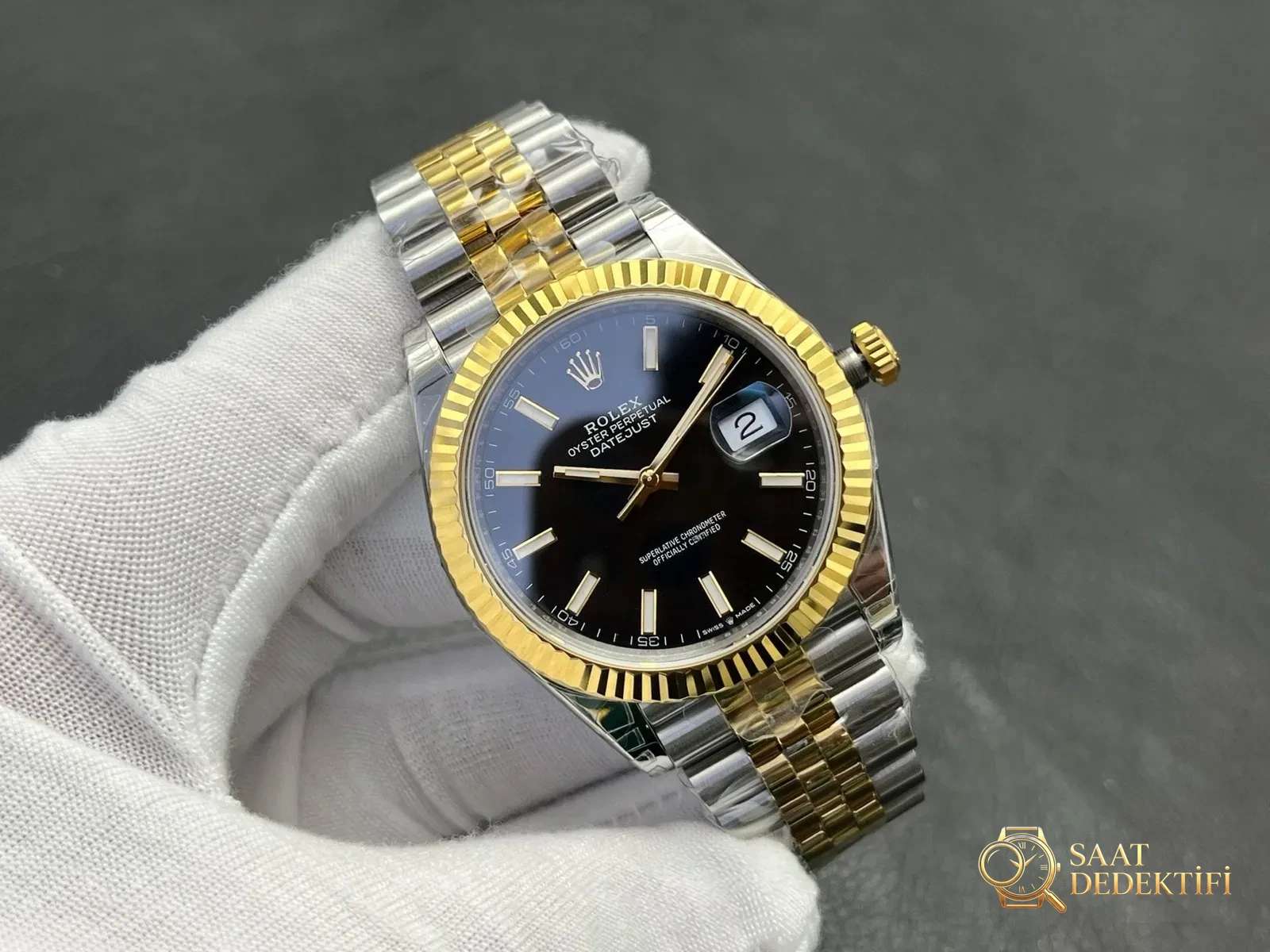 VS Factory 2025 mit meisterhafter Handwerkskunst: Rolex Datejust 41 MM-Serie, professionelle Replik-Uhr – Makro-Zifferblatt und Index-Verarbeitung