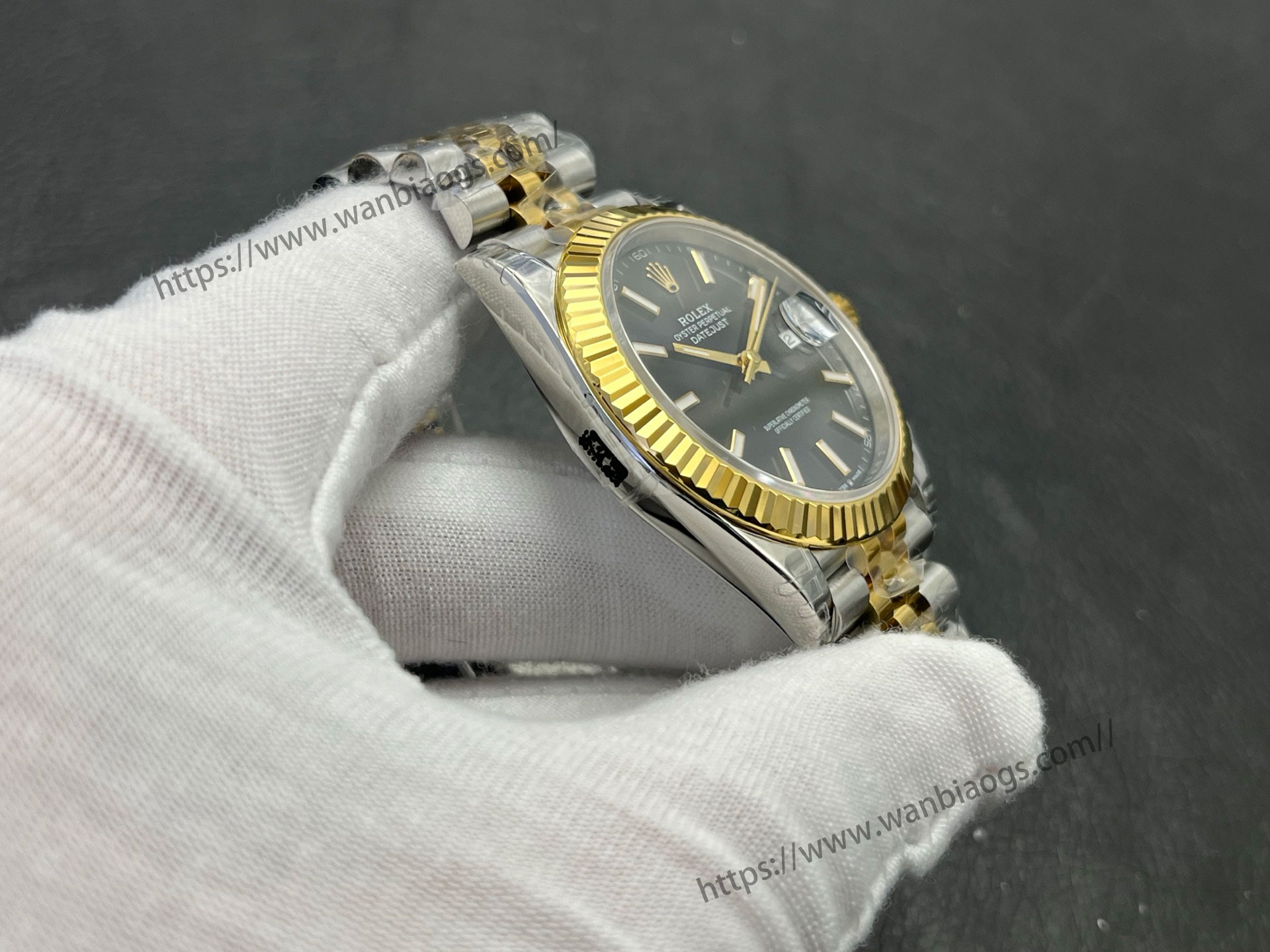 VS Factory 2025 usta işçiliğiyle: Rolex Datejust 41 MM serisi profesyonel seviye replika saat — 59. fotoğraf
