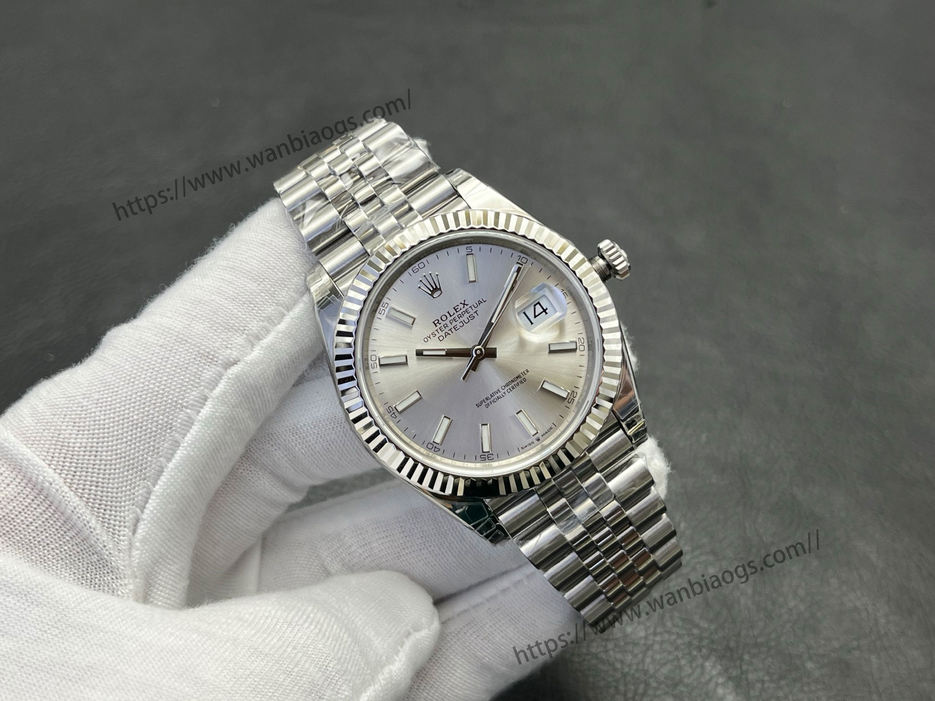 VS Factory 2025 usta işçiliğiyle: Rolex Datejust 41 MM serisi profesyonel seviye replika saat — 74. fotoğraf