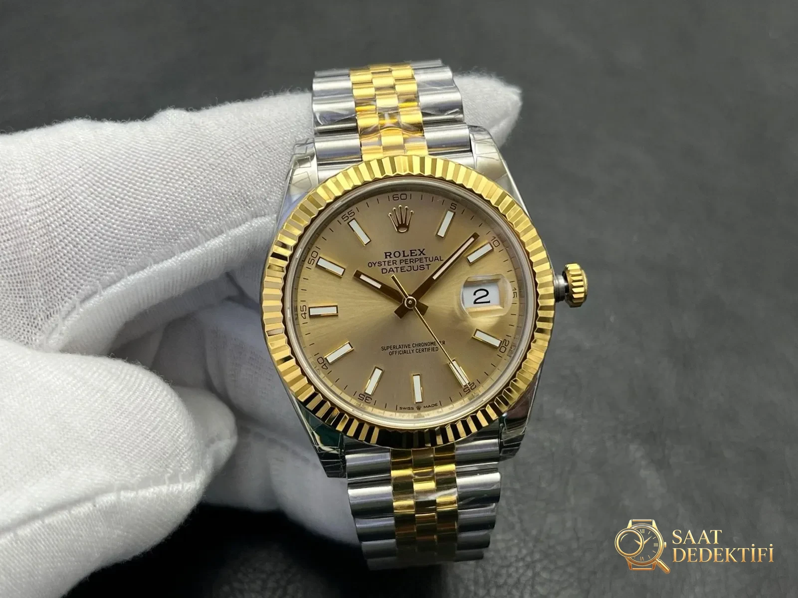 VS Factory 2025 meisterhafte Handwerkskunst: Rolex Datejust 41 MM-Serie, professionelle Replik-Uhr – Bandverbindungsflexibilität und Stiftschlitze