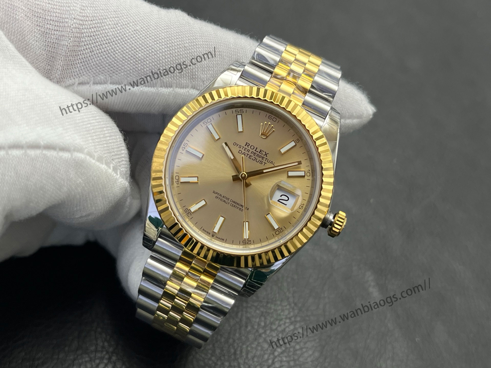 VS Factory 2025 usta işçiliğiyle: Rolex Datejust 41 MM serisi profesyonel seviye replika saat — 86. fotoğraf