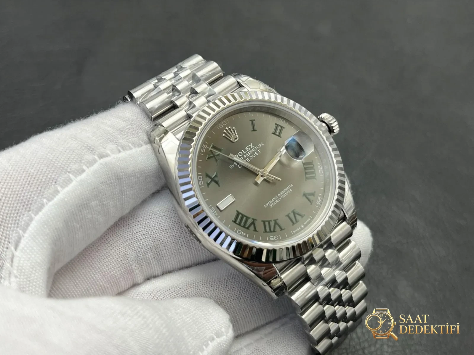VS Factory 2025 meisterhafte Handwerkskunst: Rolex Datejust 41 MM-Serie, professionelle Replik-Uhr – Lünette mit Ziffernhohlraum und Platinfüllung