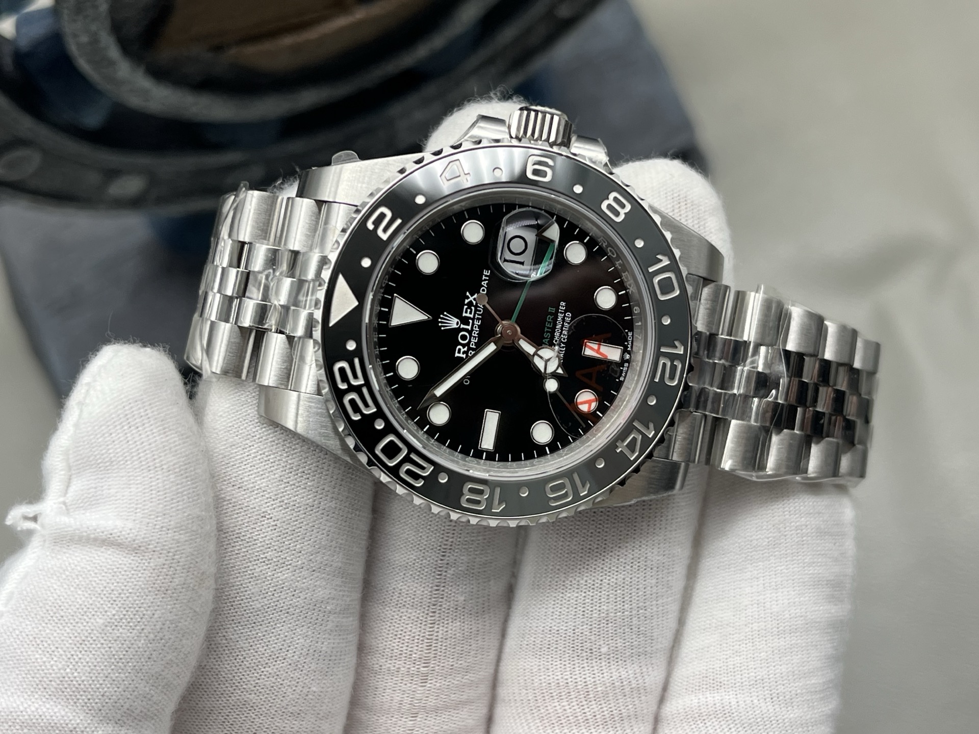 VS Factory 2025'in zirve eseri! Rolex GMT serisi, Dandong 3285 tek parça mekanizmayla pazarın en üst versiyonunu doğrudan hedefliyor! — 4. fotoğraf