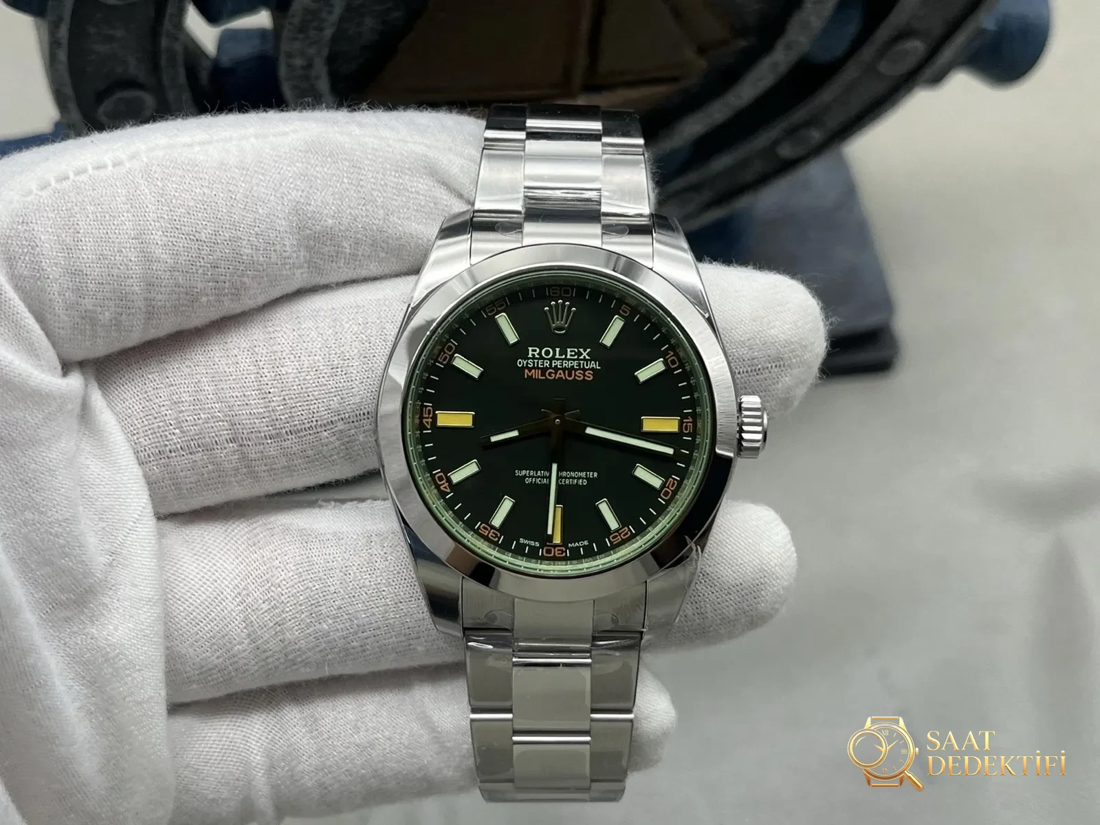 VS Factory 2025'in zirve modeli: Rolex Milgauss 116400 şimşek saniye ibresiyle geliyor - görsel 3