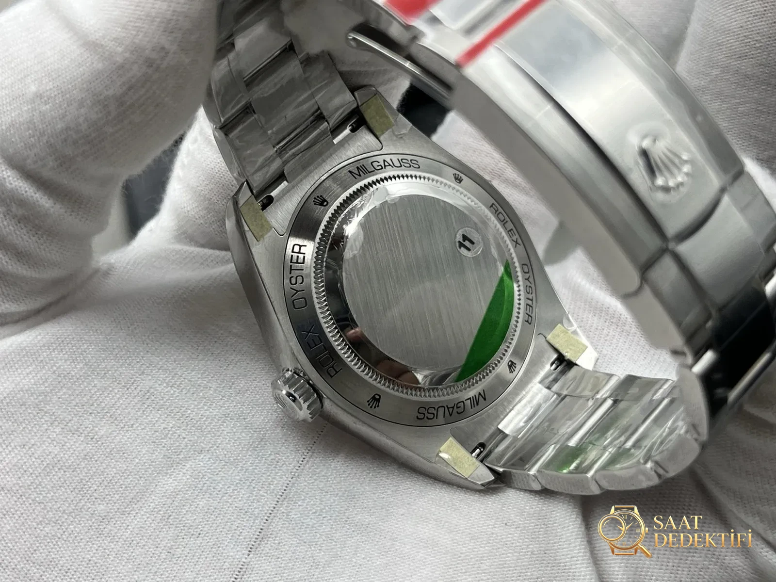 VS Factory 2025'in zirve modeli: Rolex Milgauss 116400 şimşek saniye ibresiyle geliyor - görsel 5