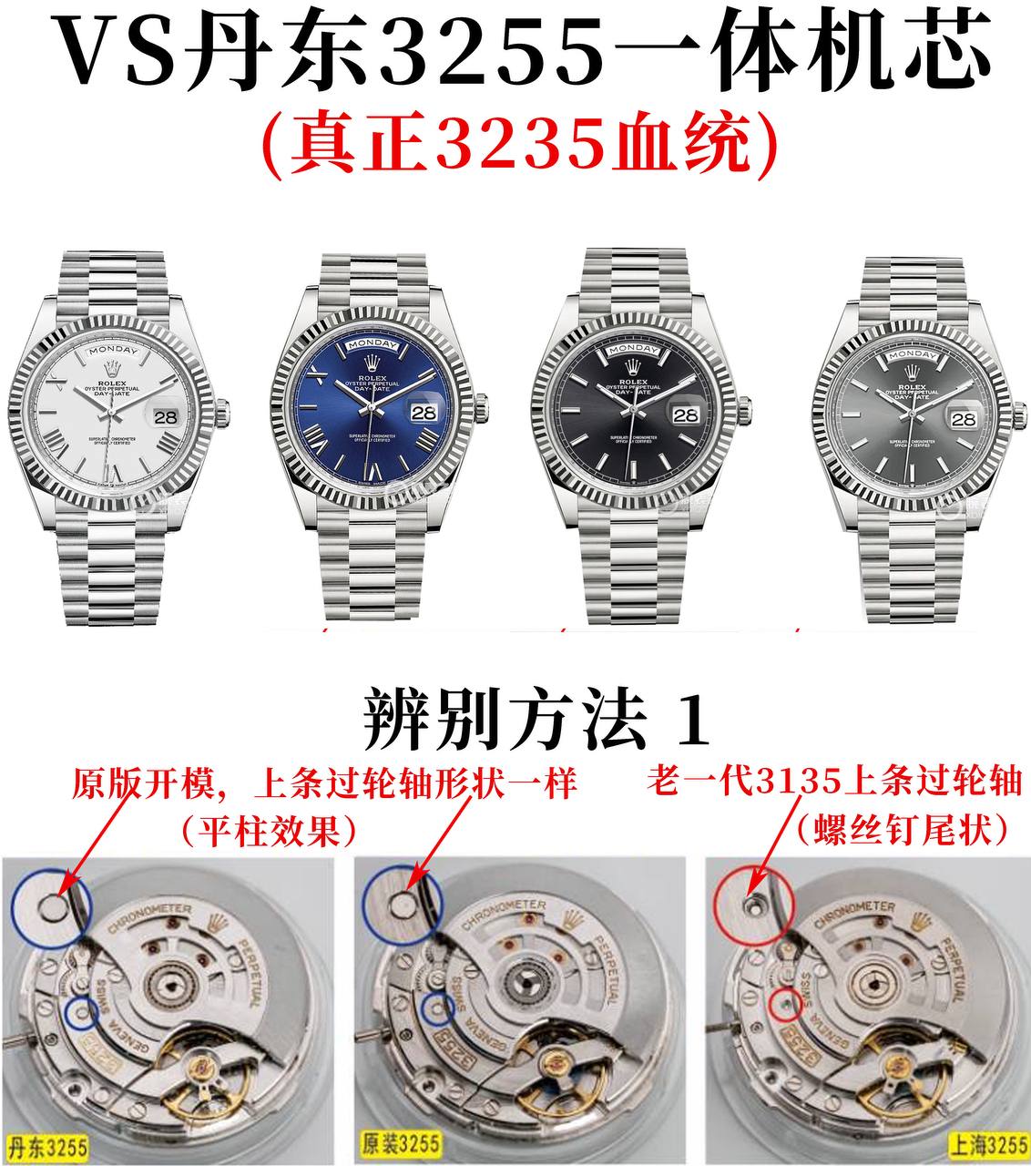 VS Factory 2025'in zirve yapımı: Rolex'e özel Dandong 3255 gerçek entegre mekanizma, "montaj" dönemini bitiriyor! — 1. fotoğraf