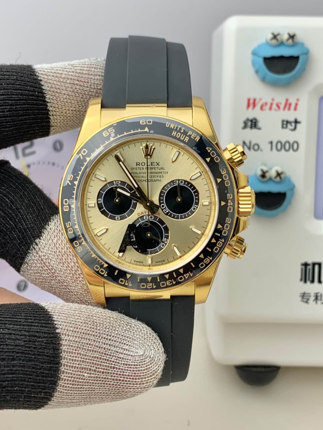 Replika Rolex Daytona 126518 Sarı Altın
