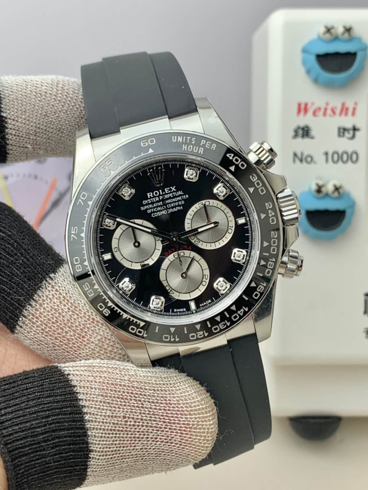 Replika Rolex Daytona 126519 Pırlanta Kadran
