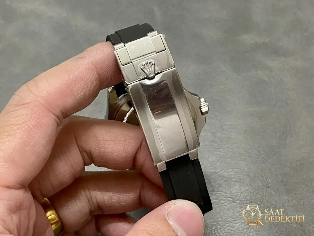VS Factory ağırlık dengeli platin Yacht-Master nasıl? Ağırlığı ne kadar? - Klips Kilidi ve Lazer Damgalar