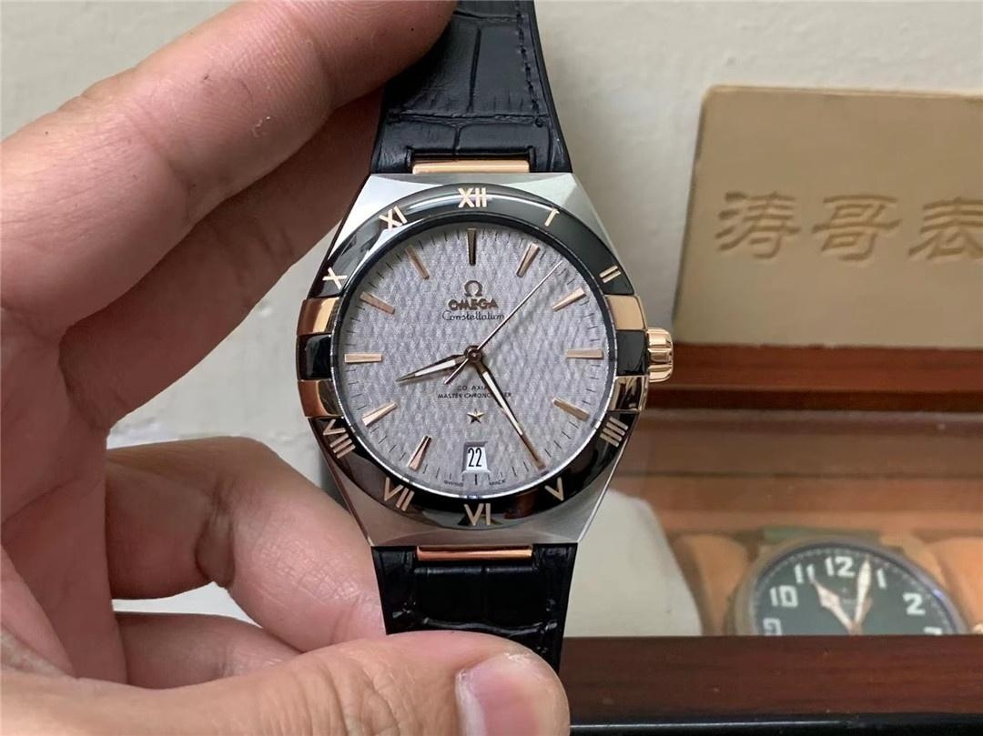 VS Factory alt fabrikasından SBF Omega Constellation 41 mm, 8900 mekanizmalı: işçiliği nasıl? — 1. fotoğraf
