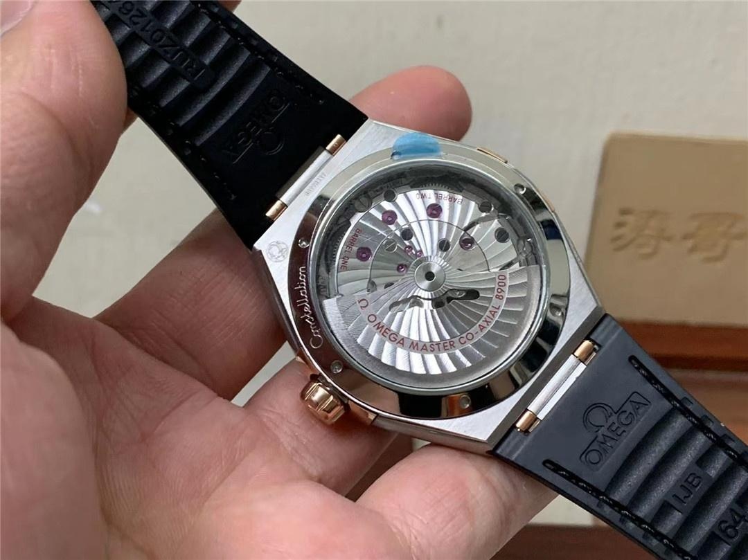 VS Factory alt fabrikasından SBF Omega Constellation 41 mm, 8900 mekanizmalı: işçiliği nasıl? — 7. fotoğraf
