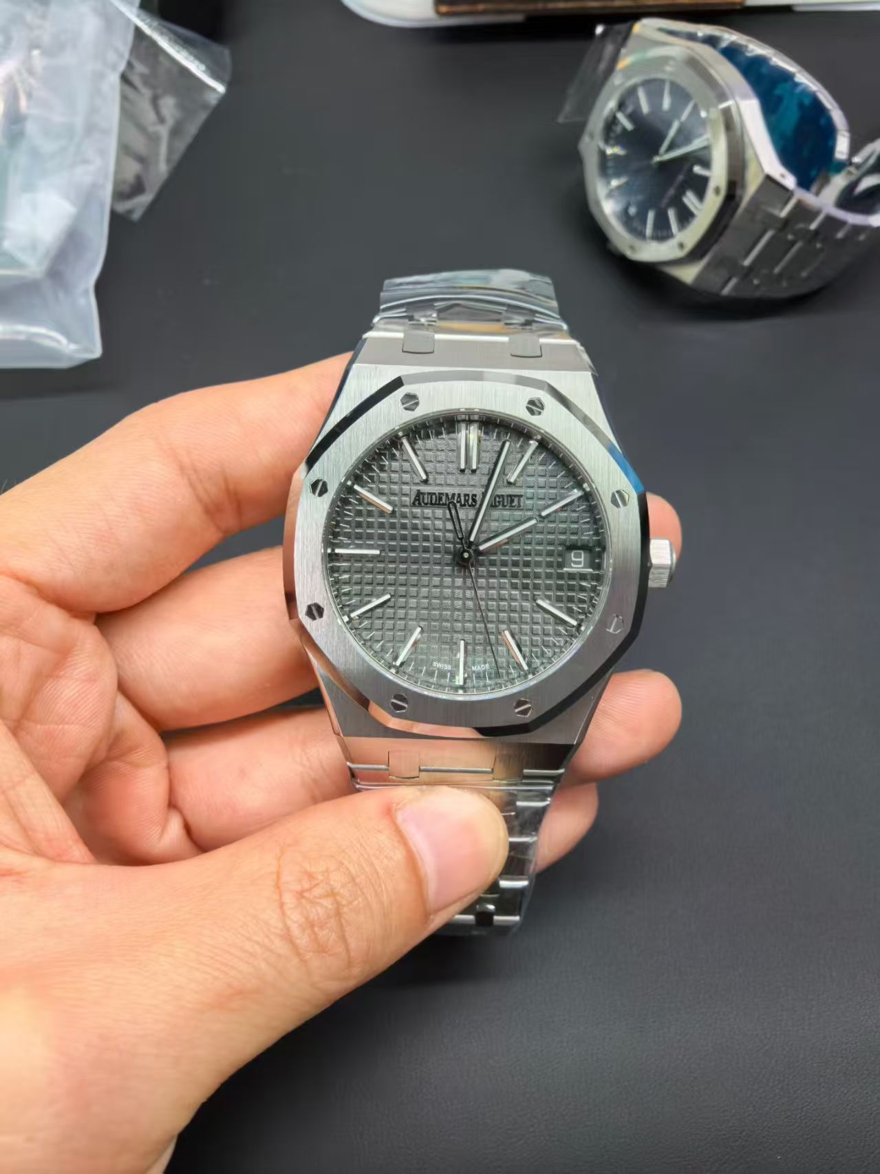 Replika Audemars Piguet 15510 Yeşil