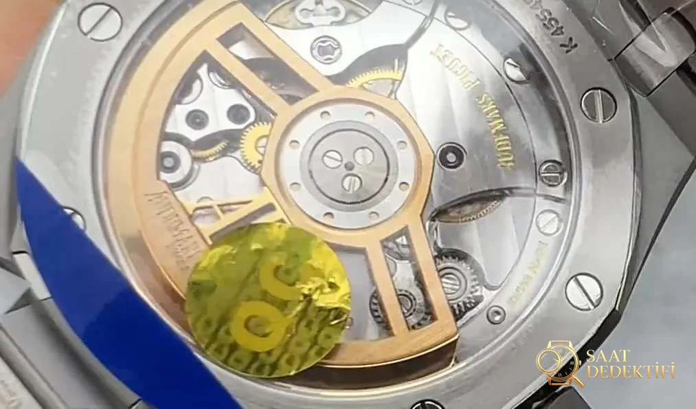 VS Factory AP 15510 - Arka Kapak Gravür ve Seri Numarası