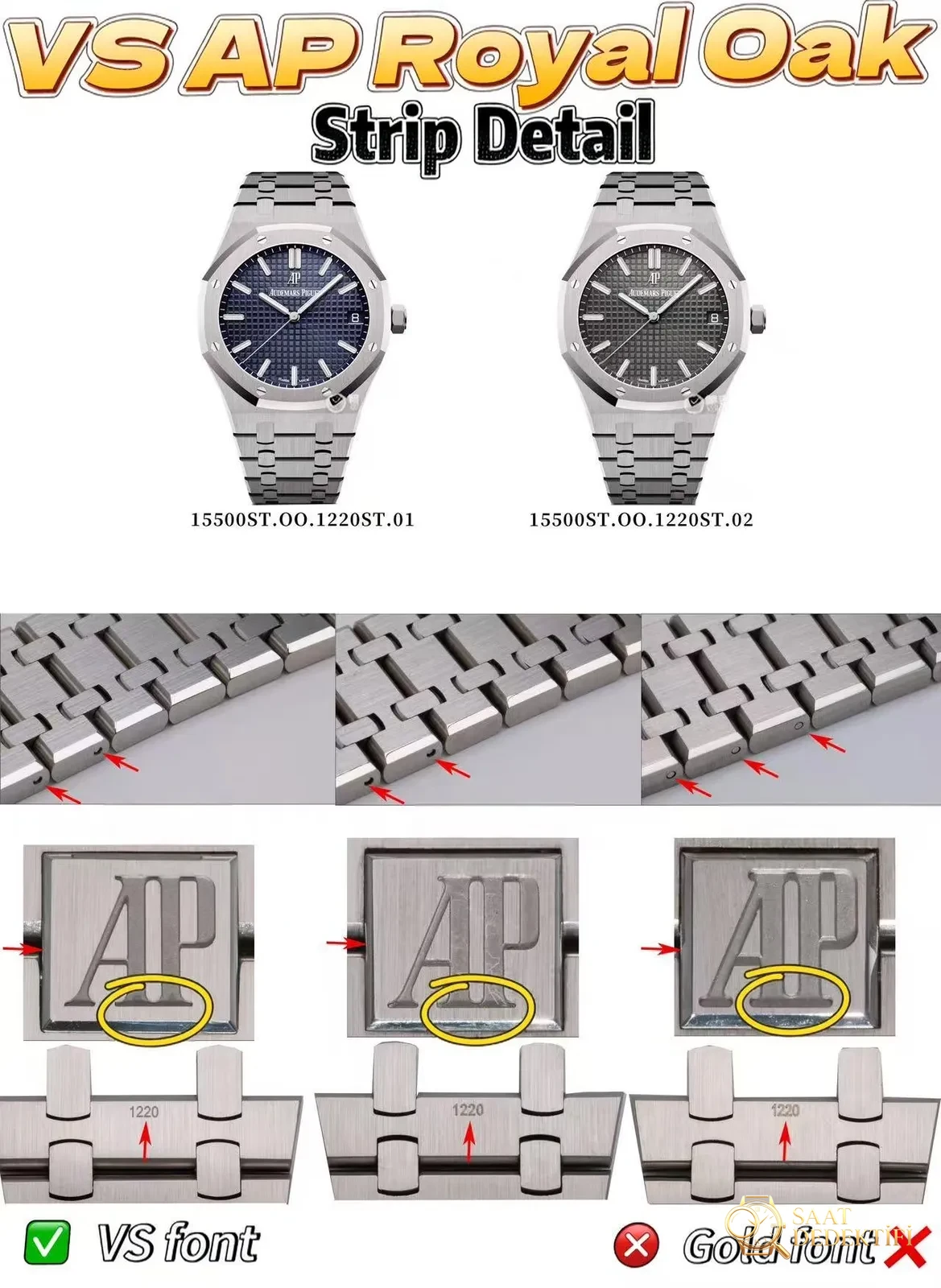 VS Factory AP15500 işçiliği nasıl? - Makro Kadran ve İndeks İşçiliği