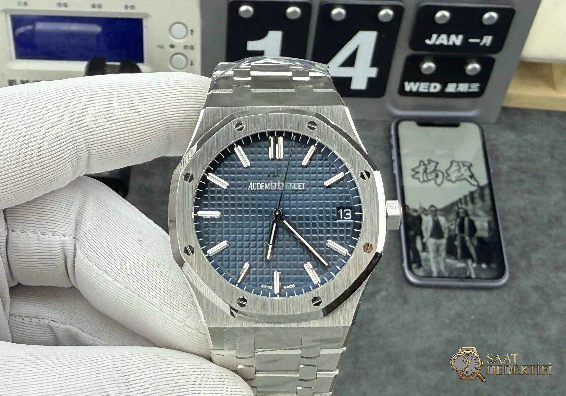 VS Factory Audemars Piguet Royal Oak 15500 Dandong 4302 İncelemesi - Makro Laboratuvar ve Detay İncelemesi