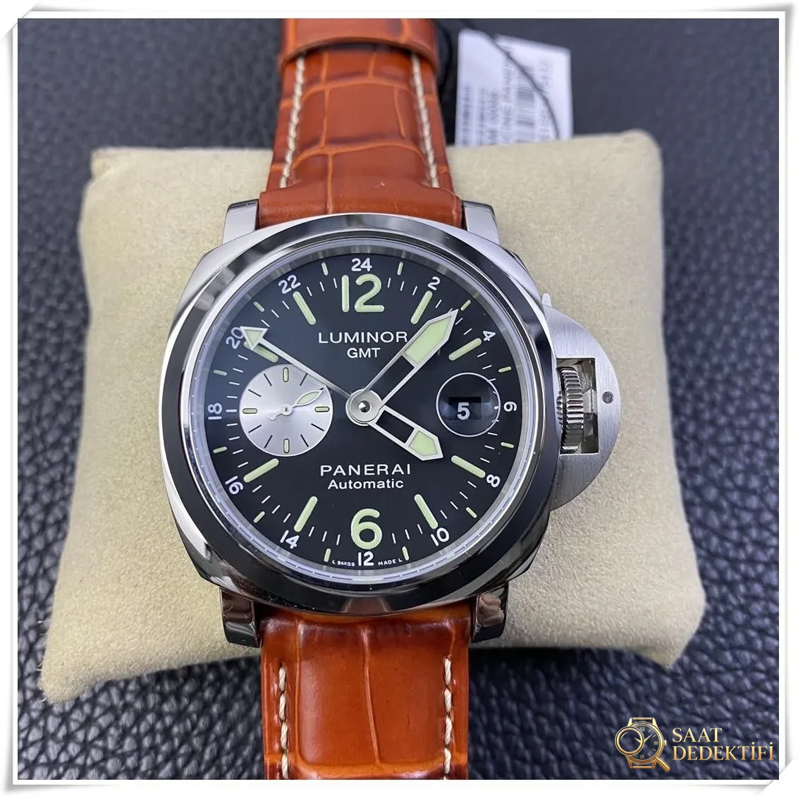 VS Factory “balıkgözü” Panerai PAM088 kol saati - Kadran Detayı ve Bezel İşçiliği