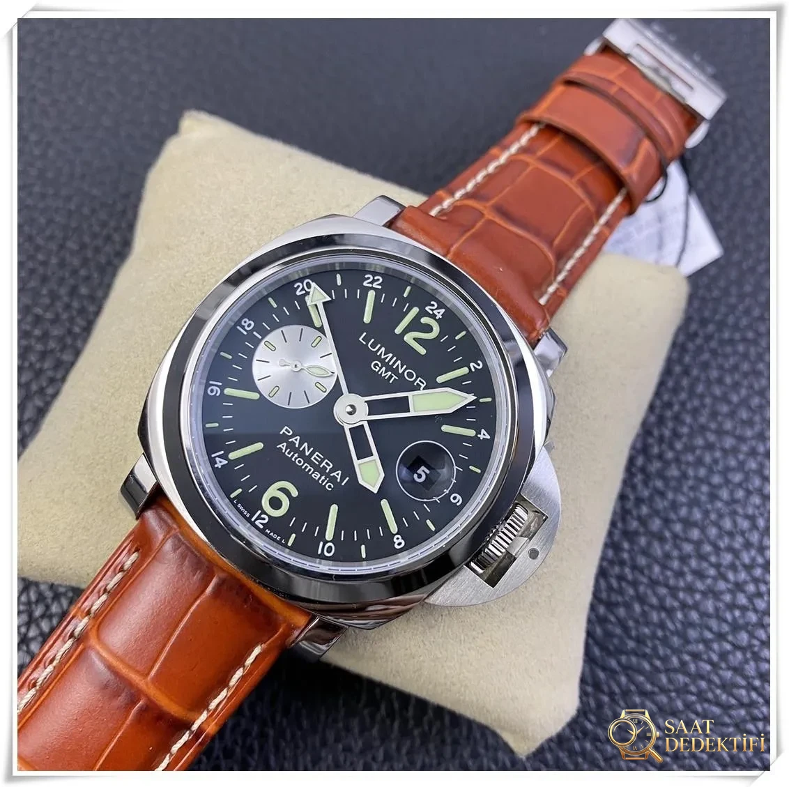 VS Factory “balıkgözü” Panerai PAM088 kol saati - Kasa Profili ve Kurma Kolu İncelemesi