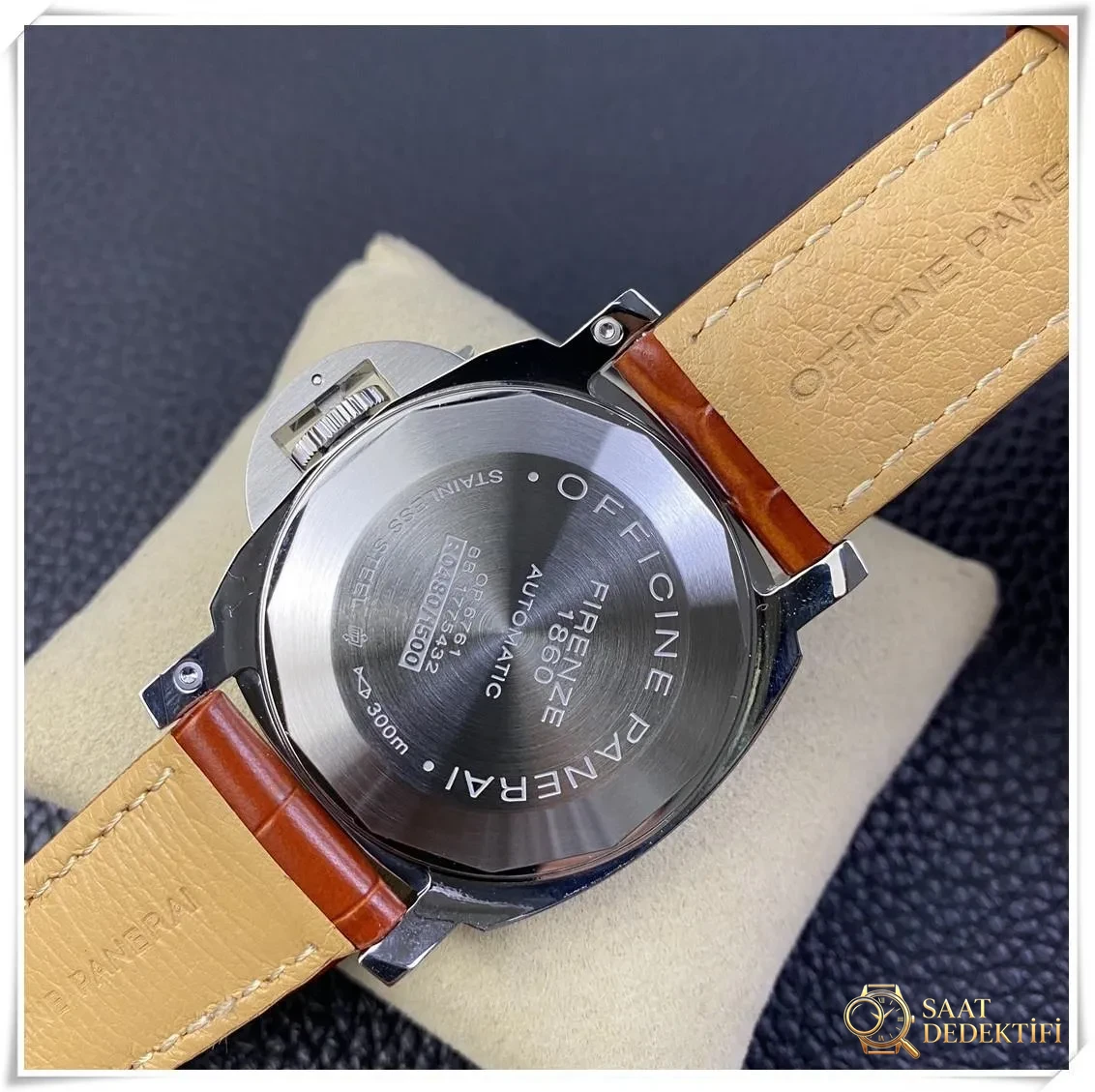 VS Factory “balıkgözü” Panerai PAM088 kol saati - Klips Kilidi ve Lazer Damgalar