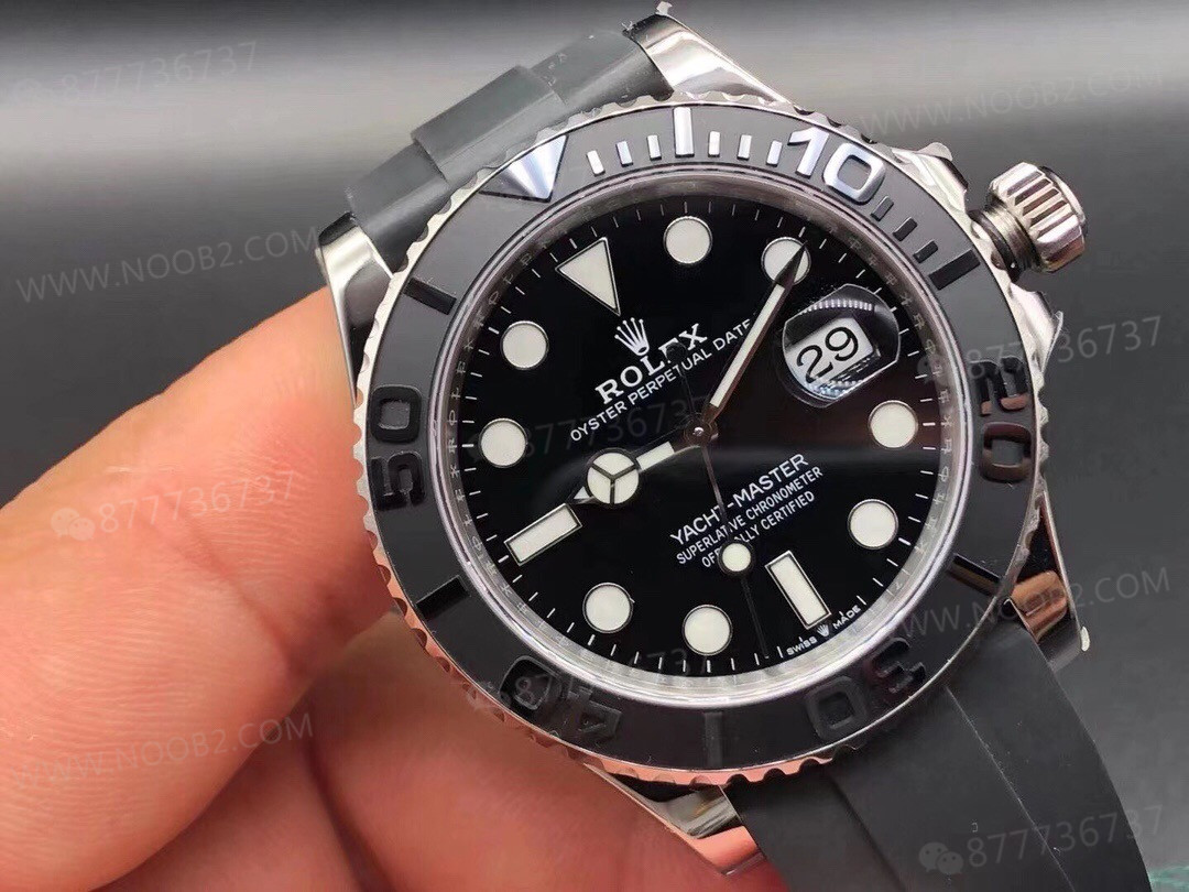 VS Factory Beyaz Altın Yacht-Master 42 mm Replika 3235 Mekanizma İşçilik İncelemesi — 3. fotoğraf