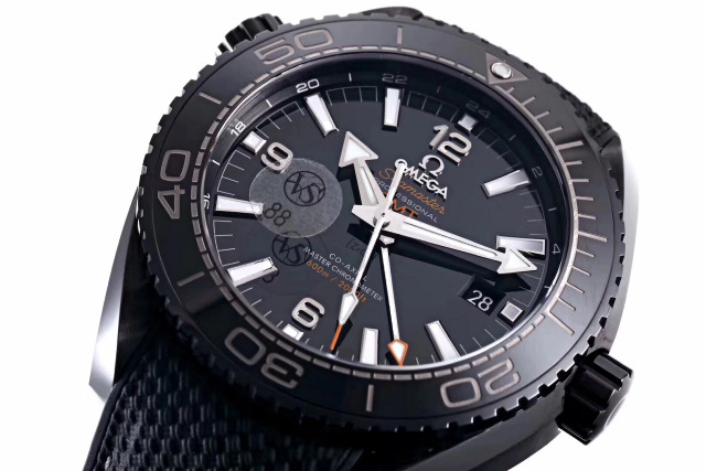 Replika Omega Planet Ocean Deep Black