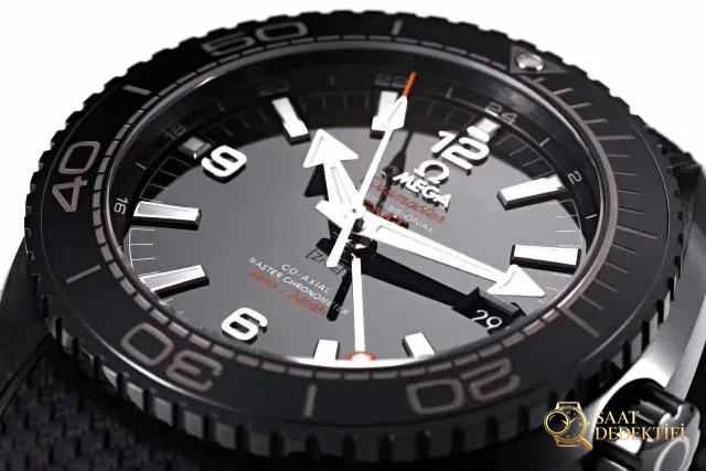 VS Replika Omega Planet Ocean Siyah Seramik Bezel