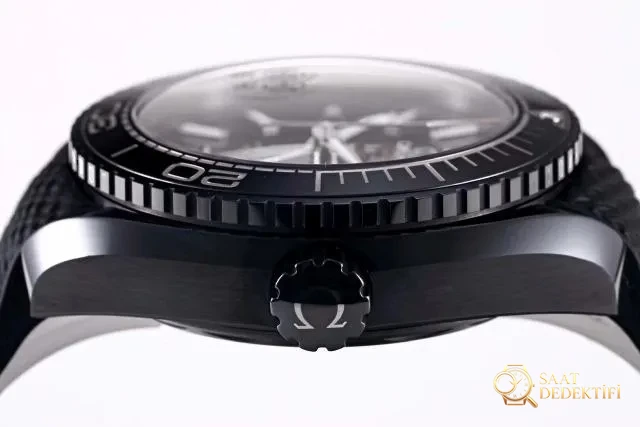 Replika Omega Deep Black Seramik Kurma Kolu