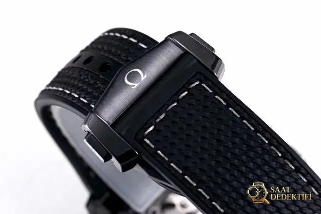 Replika Omega Deep Black Seramik Kapama Tokası