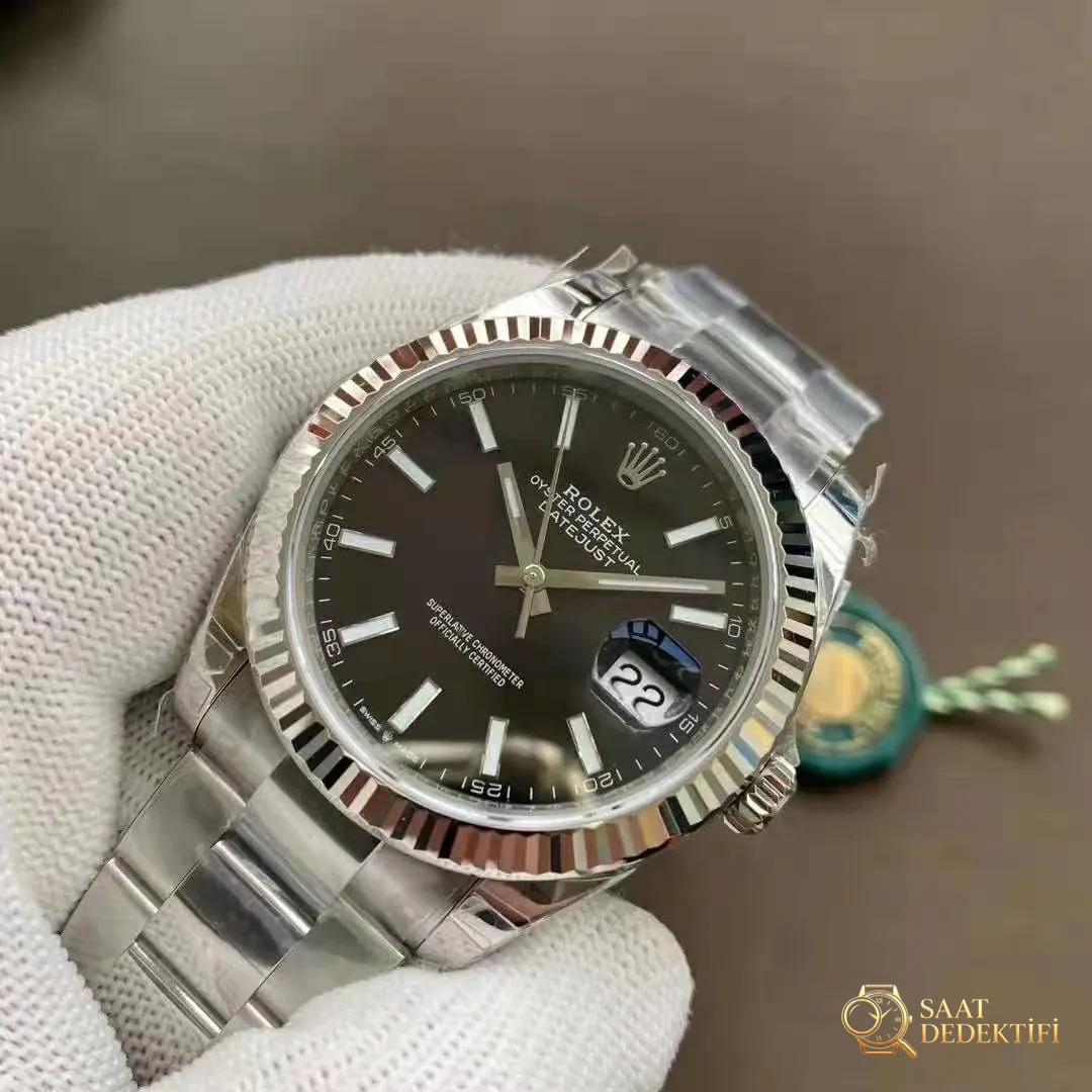 VS Factory Datejust II Koleksiyonu - Kordon Dokusu ve Dikiş Detayları