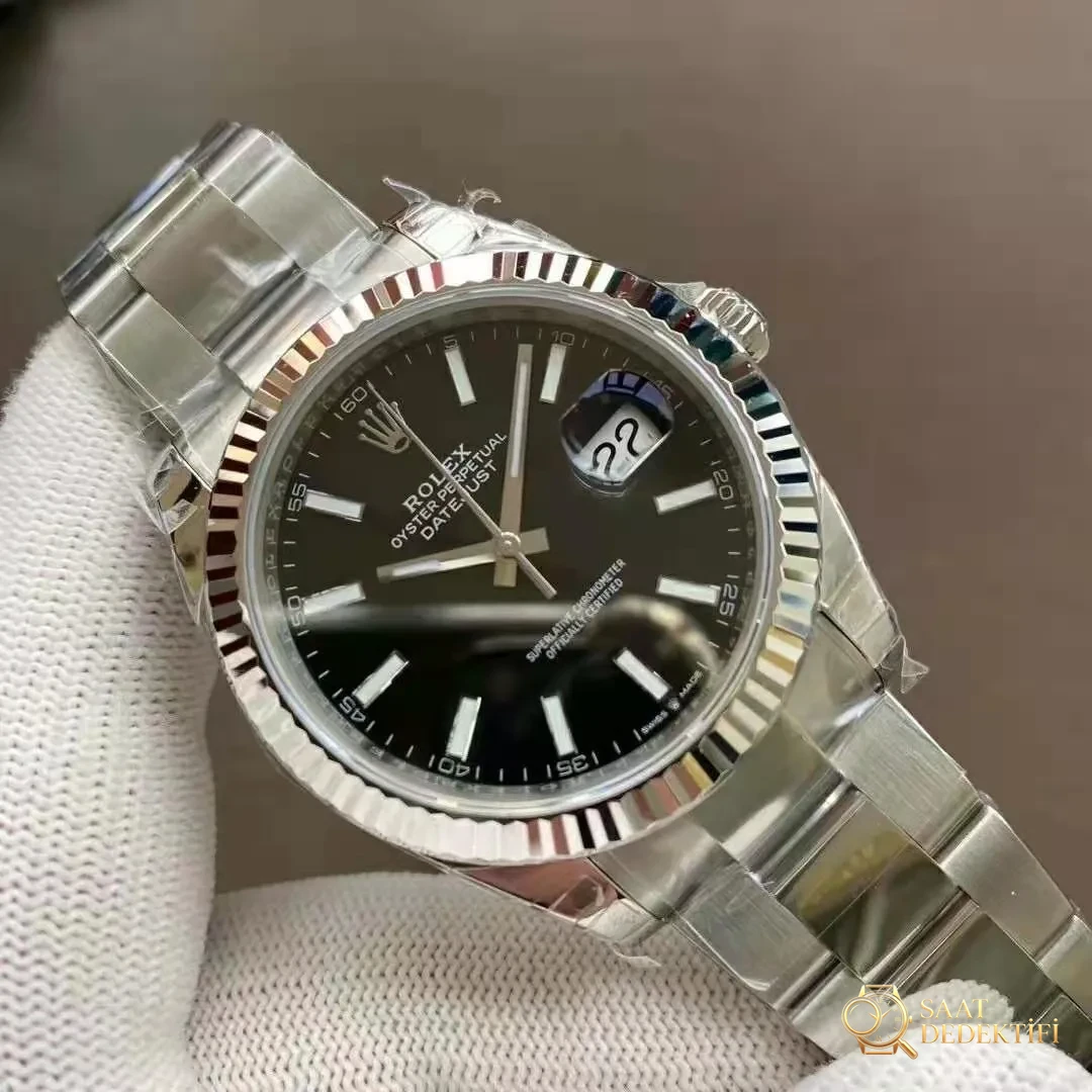 VS Factory Datejust II Koleksiyonu - Arka Kapak Gravür ve Seri Numarası