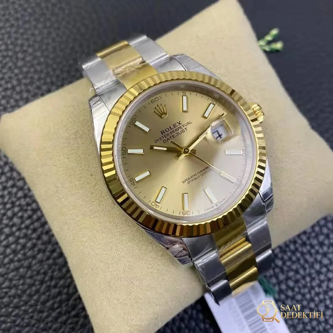 VS Factory Datejust II Koleksiyonu - Dalgıç Kilit Uzatması ve Toka Güvenliği