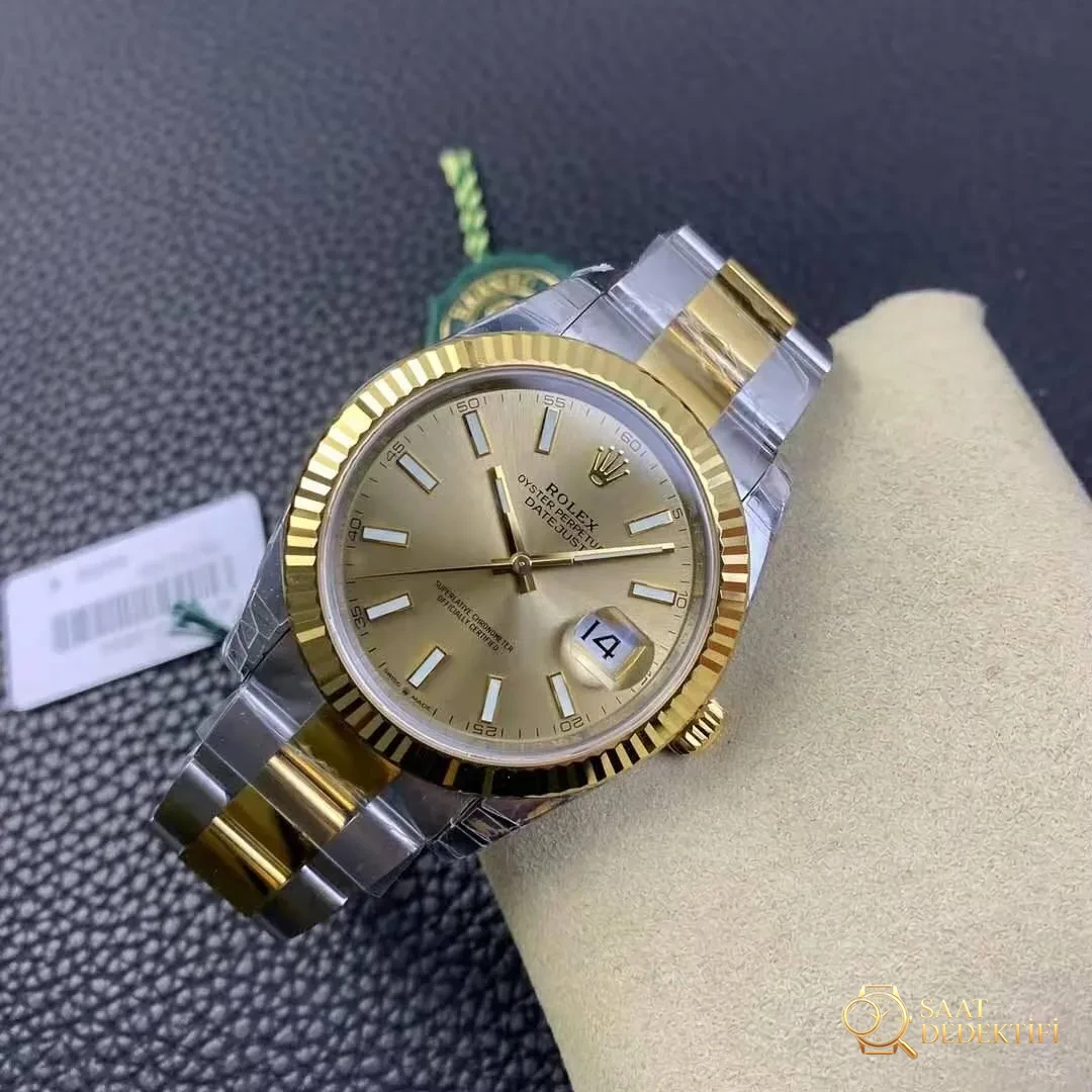 VS Factory Datejust II Koleksiyonu - Kadran Tipografisi ve Yazı Kabartmaları