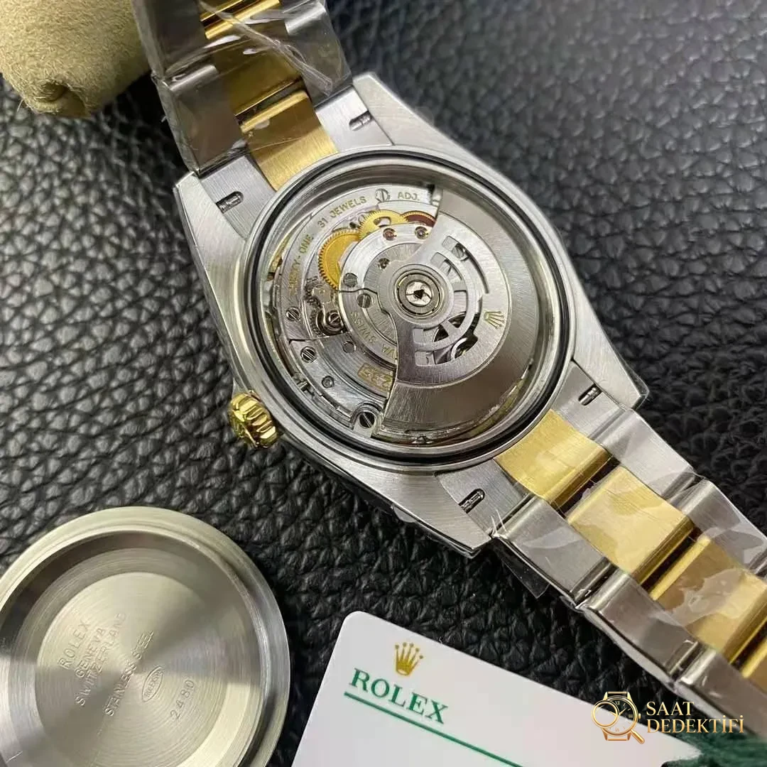 VS Factory Datejust II Koleksiyonu - Mekanizma Çark Dizilimi ve Taş Yatakları