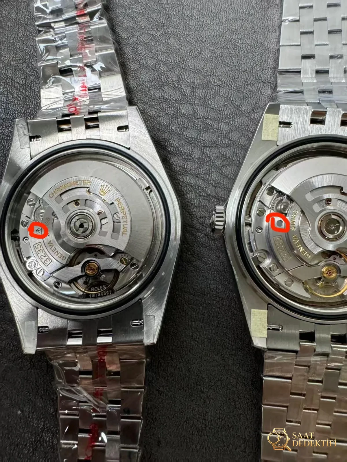 VS Factory Datejust V2 - Fosfor ve Super-LumiNova Gece Görünümü
