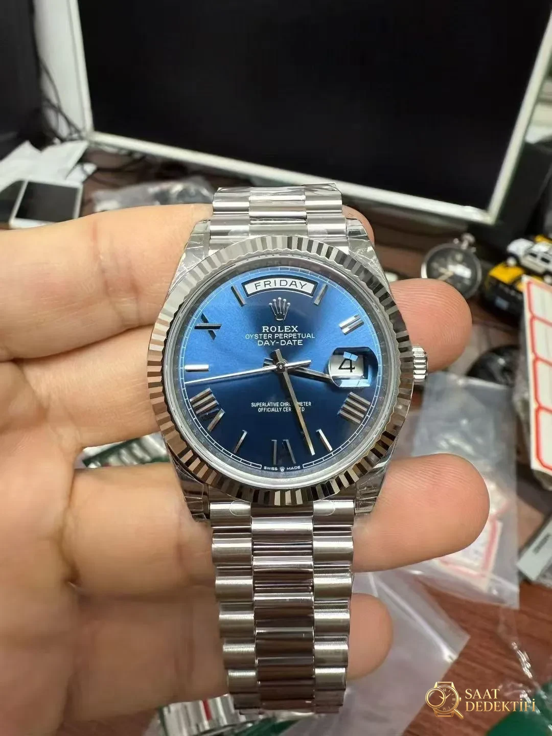 Rolex Day-Date VS Factory İncelemesi - Ön Görünüm ve Kasa Tasarımı