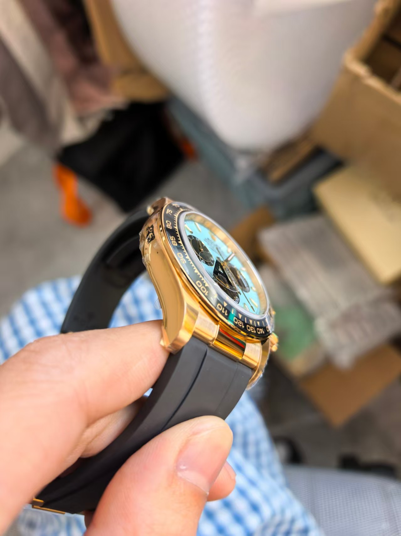 VS Factory Daytona 126518 Turquoise — 6. fotoğraf