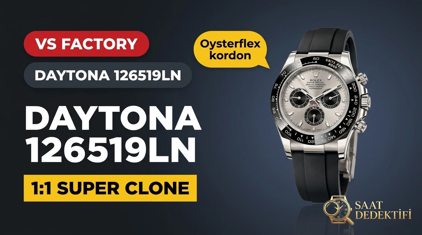 Rolex Daytona 126519LN VS Werksbewertung