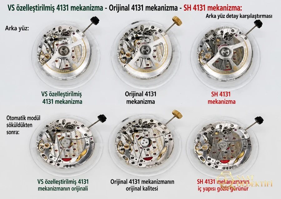 VS Factory Daytona 4131 nasıl-neden tavsiye ediliyor - Kadran Detayı ve Bezel İşçiliği