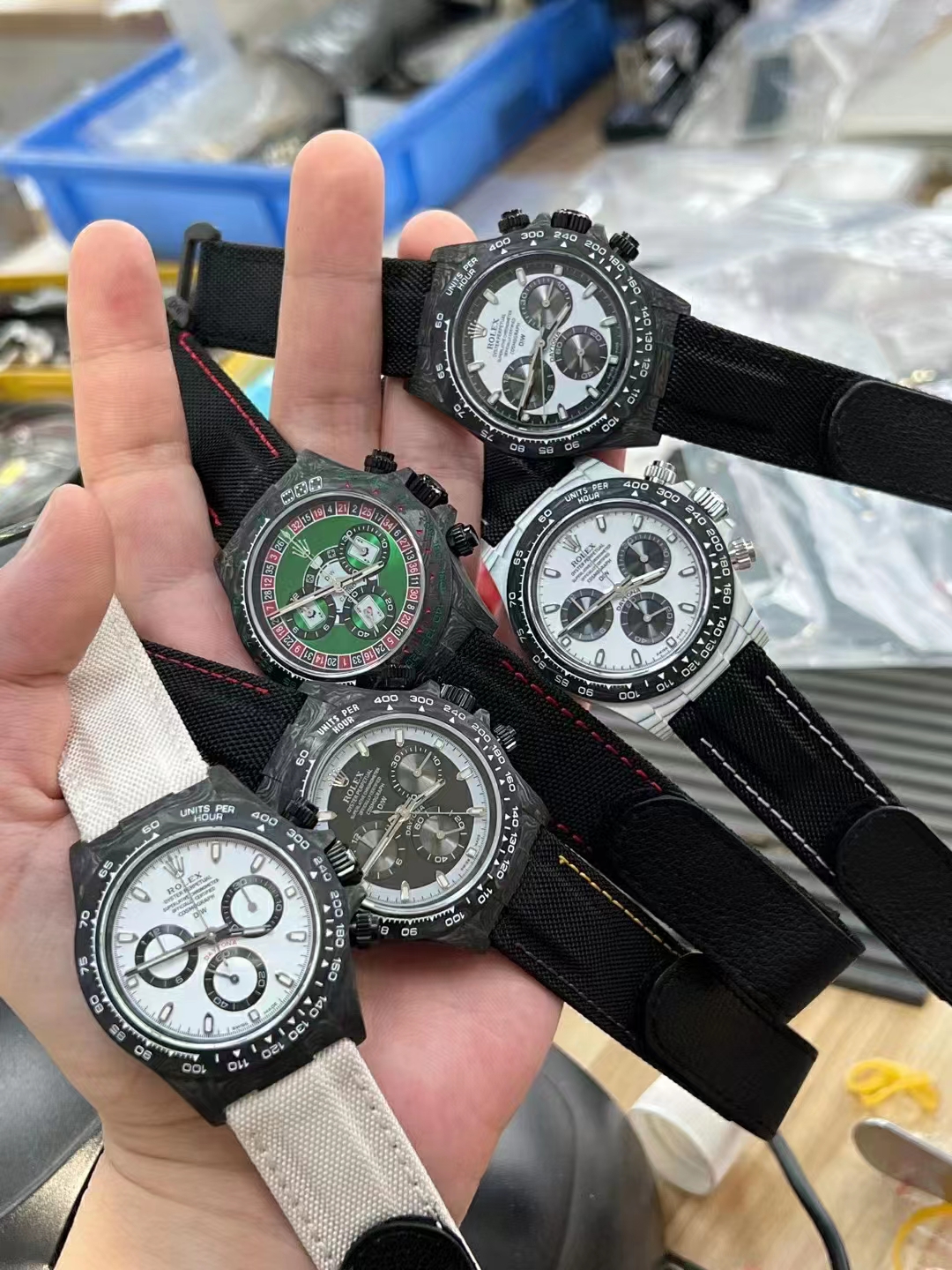Rolex Dövme Karbon Daytona