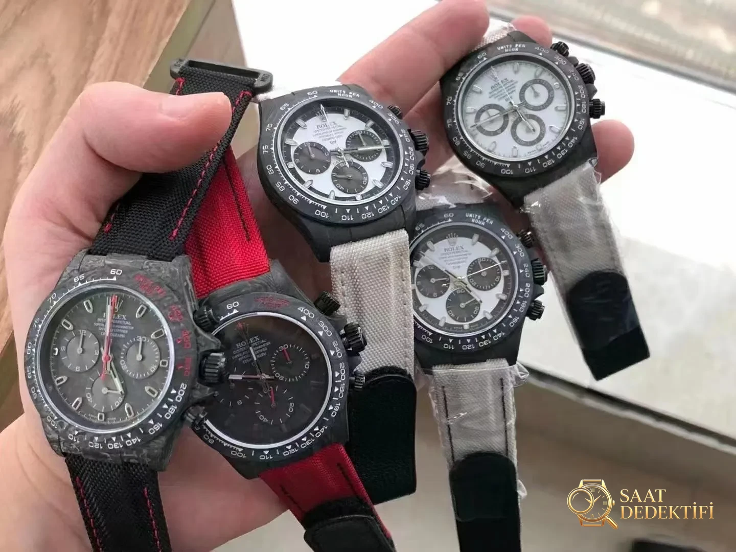 VS Factory DIW Rolex Submariner Forged Carbon Saat - Kadran İbreleri ve Saniye Akışı