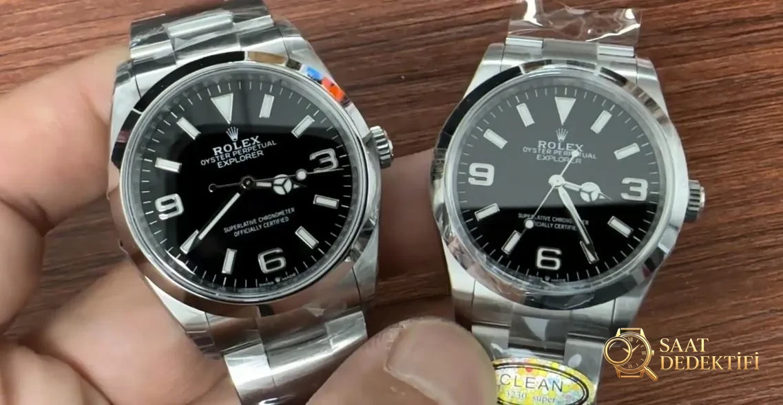 Rolex Explorer 124270 VS Factory İncelemesi - Ön Görünüm ve Kasa Tasarımı