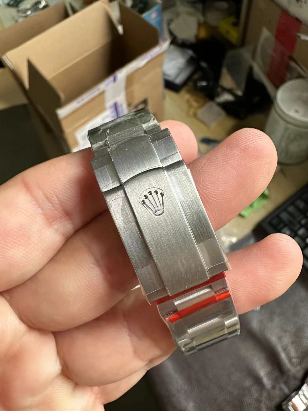 VS Factory Fabrikasından Yeni Gelen Replika Rolex Oyster Perpetual Turkuaz — 8. fotoğraf