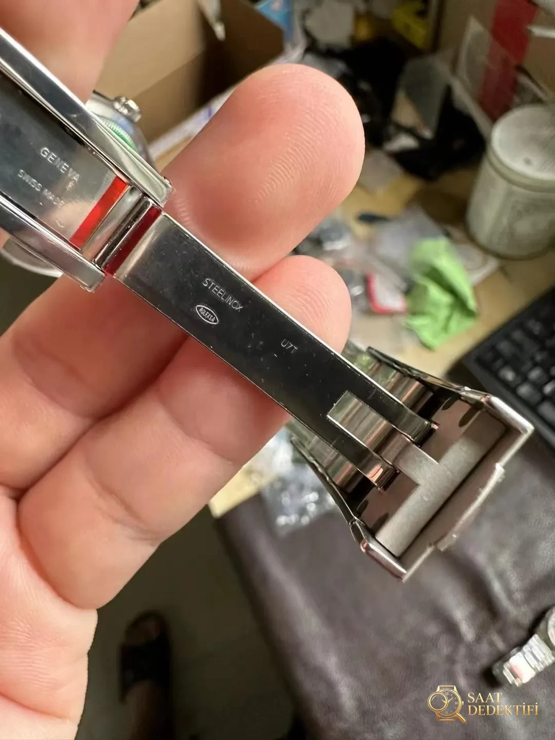 VS Factory Fabrikasından Yeni Gelen Replika Rolex Oyster Perpetual Turkuaz - Fosfor ve Super-LumiNova Gece Görünümü