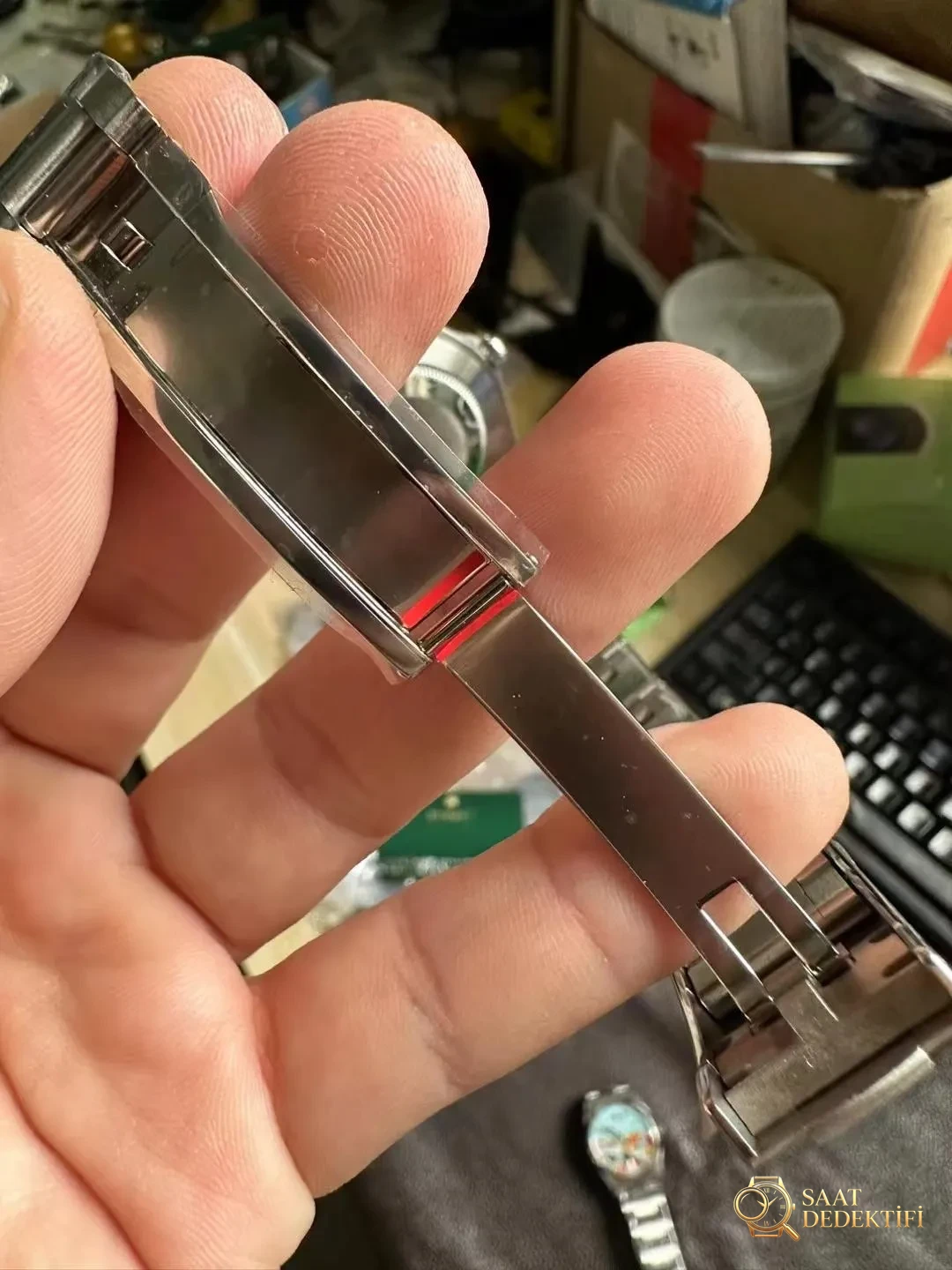 VS Factory Fabrikasından Yeni Gelen Replika Rolex Oyster Perpetual Turkuaz - Cam Yansıma Önleyici (AR) Kaplama
