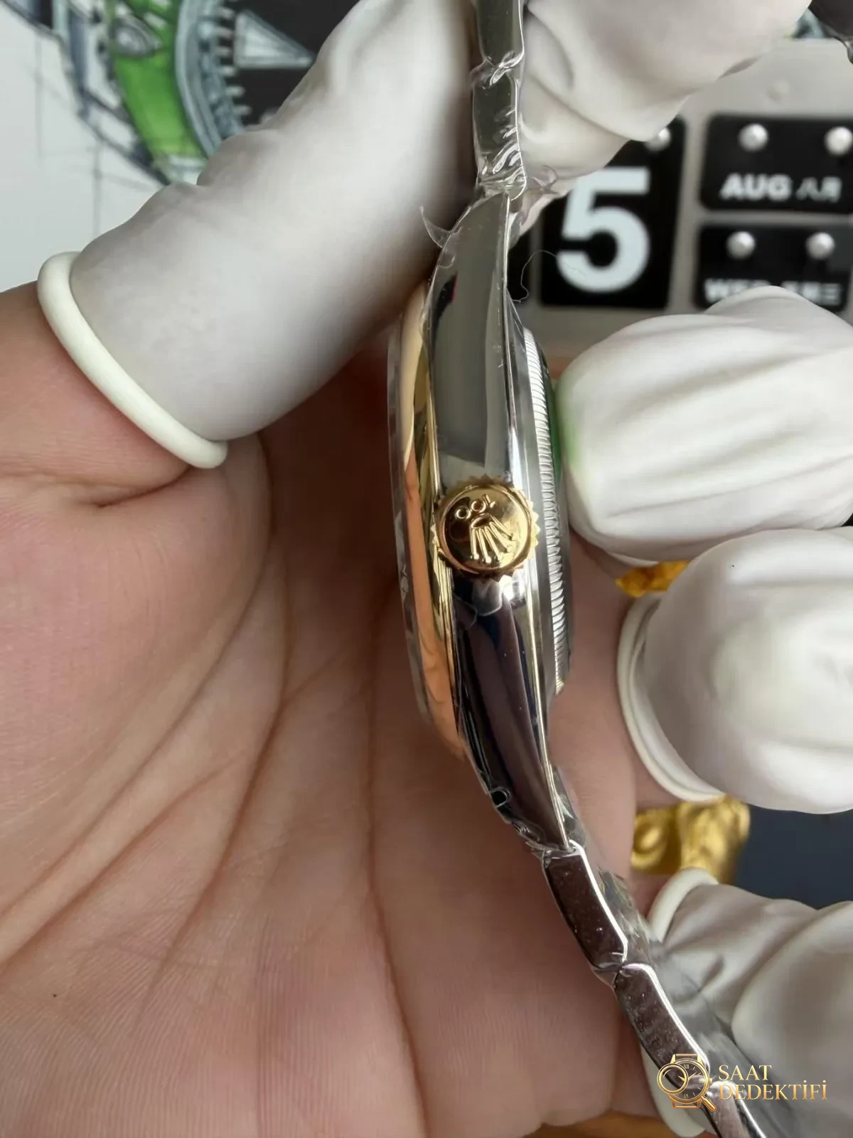 Rolex Oyster Perpetual 100 Years Yıl Dönümü Kurma Kolu
