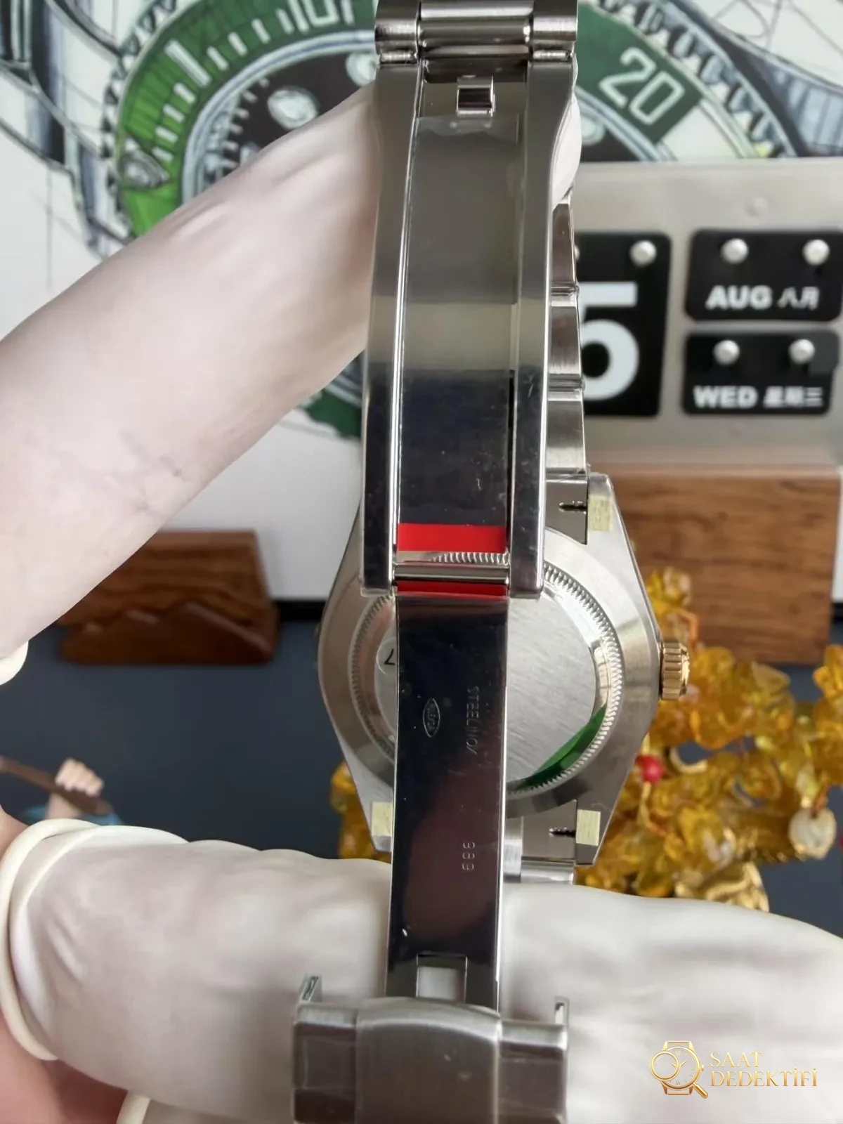 Rolex Oyster Perpetual 100 Years Yıl Dönümü Kapama Tokası