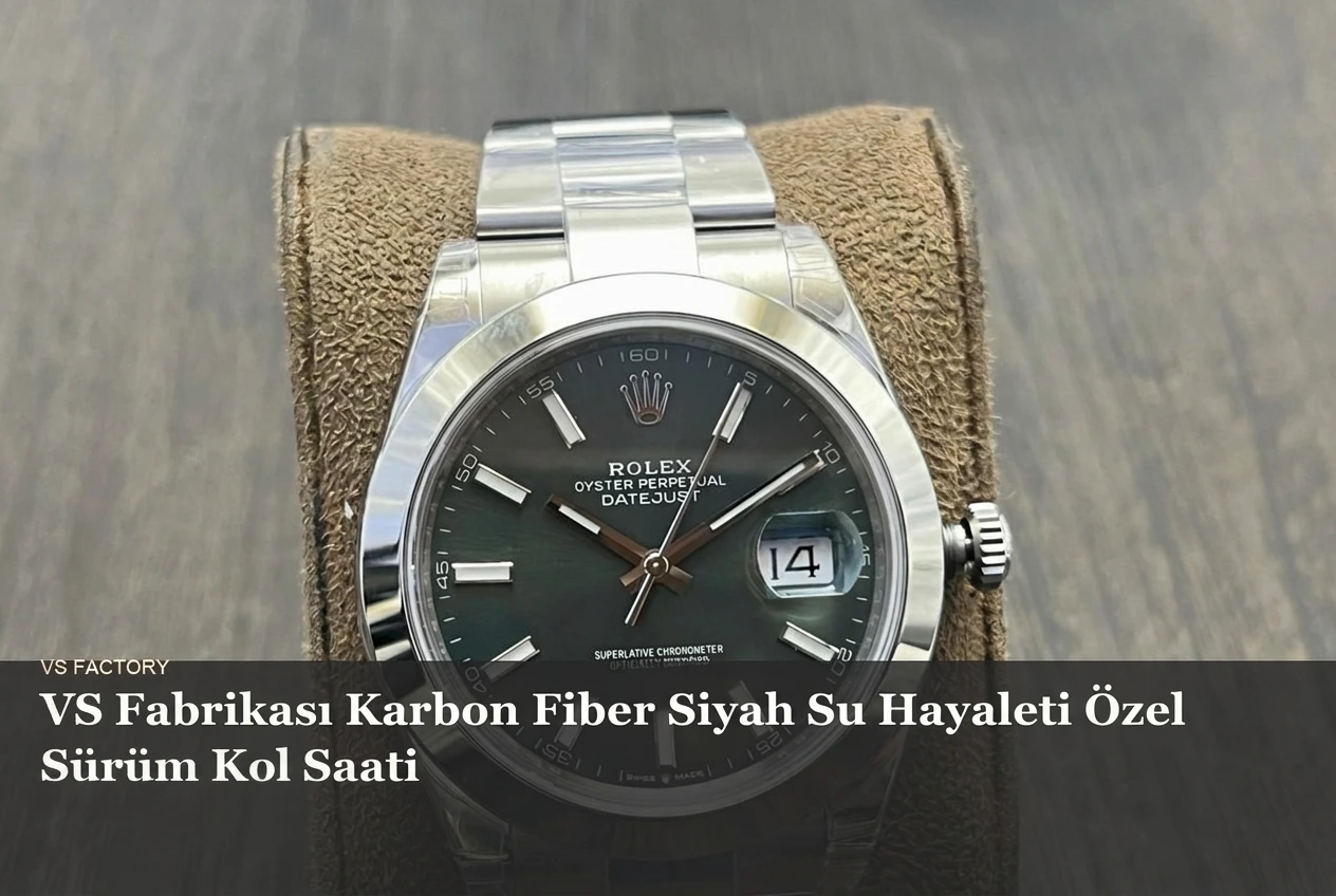 Наручные часы VS Factory Carbon Fiber Black Water Ghost Special Edition — вид спереди и дизайн корпуса