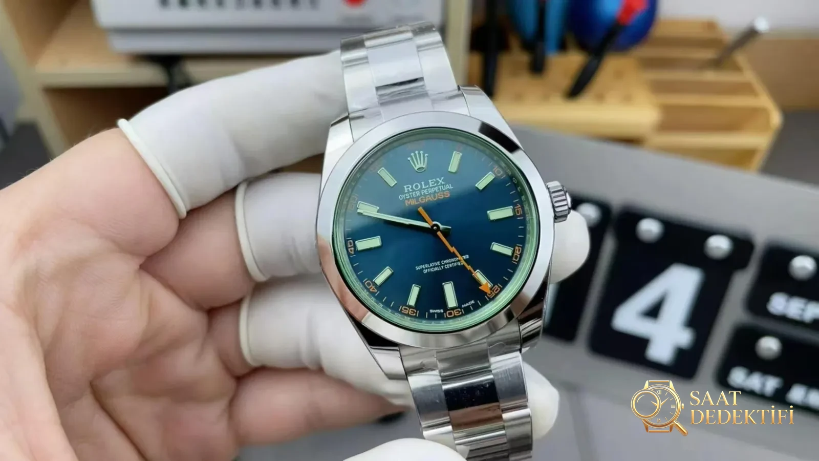 Rolex Milgauss 116400 VS Factory İncelemesi - Ön Görünüm ve Kasa Tasarımı